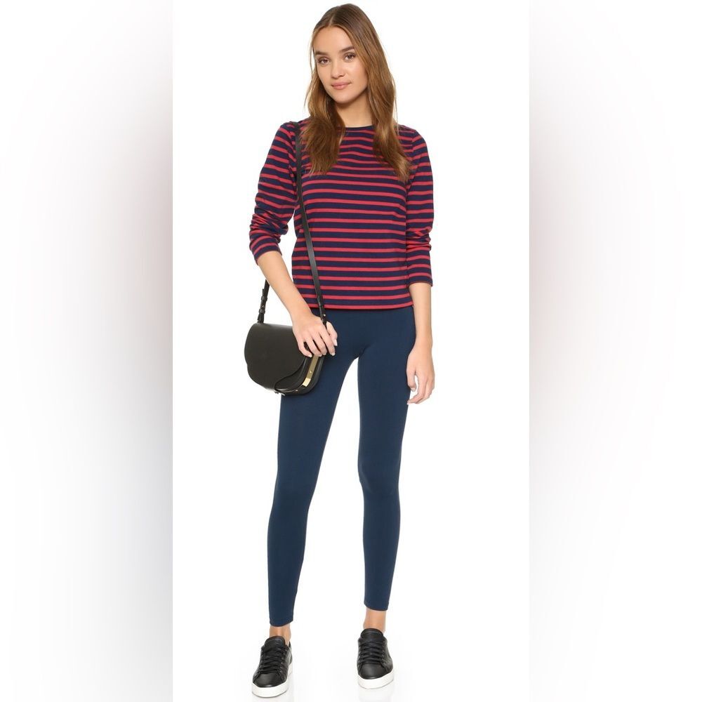 David Lerner Leggings Dark Navy Blue size small